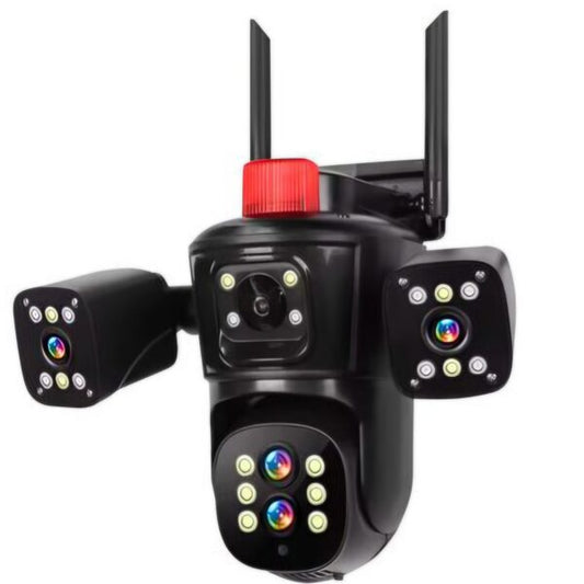Cámara de Seguridad, Bullet Dome Linkage, 4 lentes, Detección de movimiento, WIFI MOD: IPC-849N