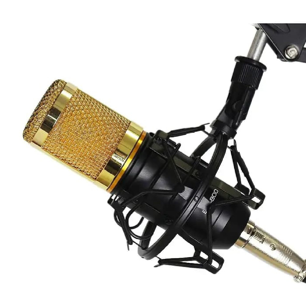 Kit de Micrófono Condensador Profesional Consola Tarjeta De Sonido Audio  MOD PP11645