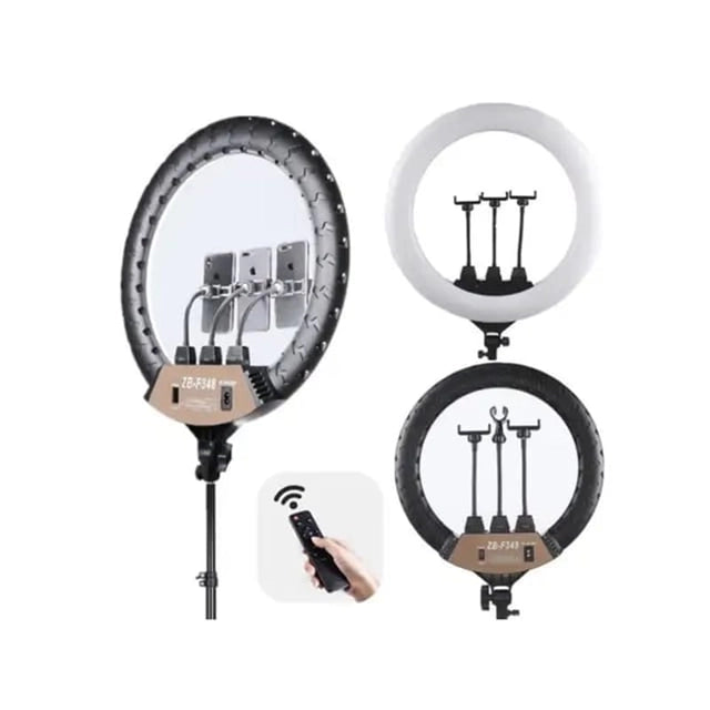 ARO DE LUZ 4CM PROFESIONAL 45CM - ZB-F348