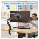 RACK SOPORTE DE MESA PARA MONITOR 17 A 30 BRAZO ARTICULADO  MOD ZJ-K7900