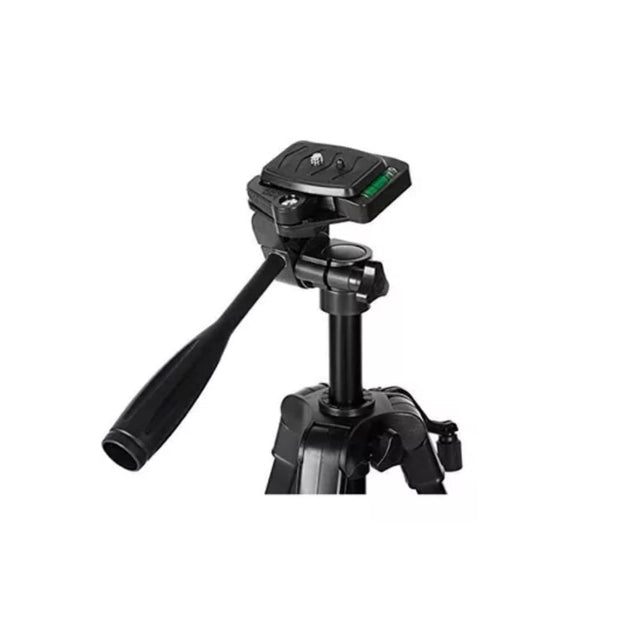 TRÍPODE 3366 CAMARA CELULAR 140CM NEGRO PROFESIONAL 360° ALUMINIO - 3366
