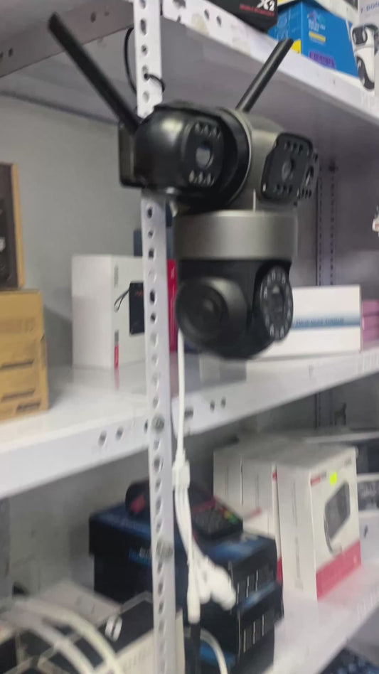 Cámara De Seguridad Ip6 6mp Wifi 4 Lentes - MOD: VC-609 - App: V380