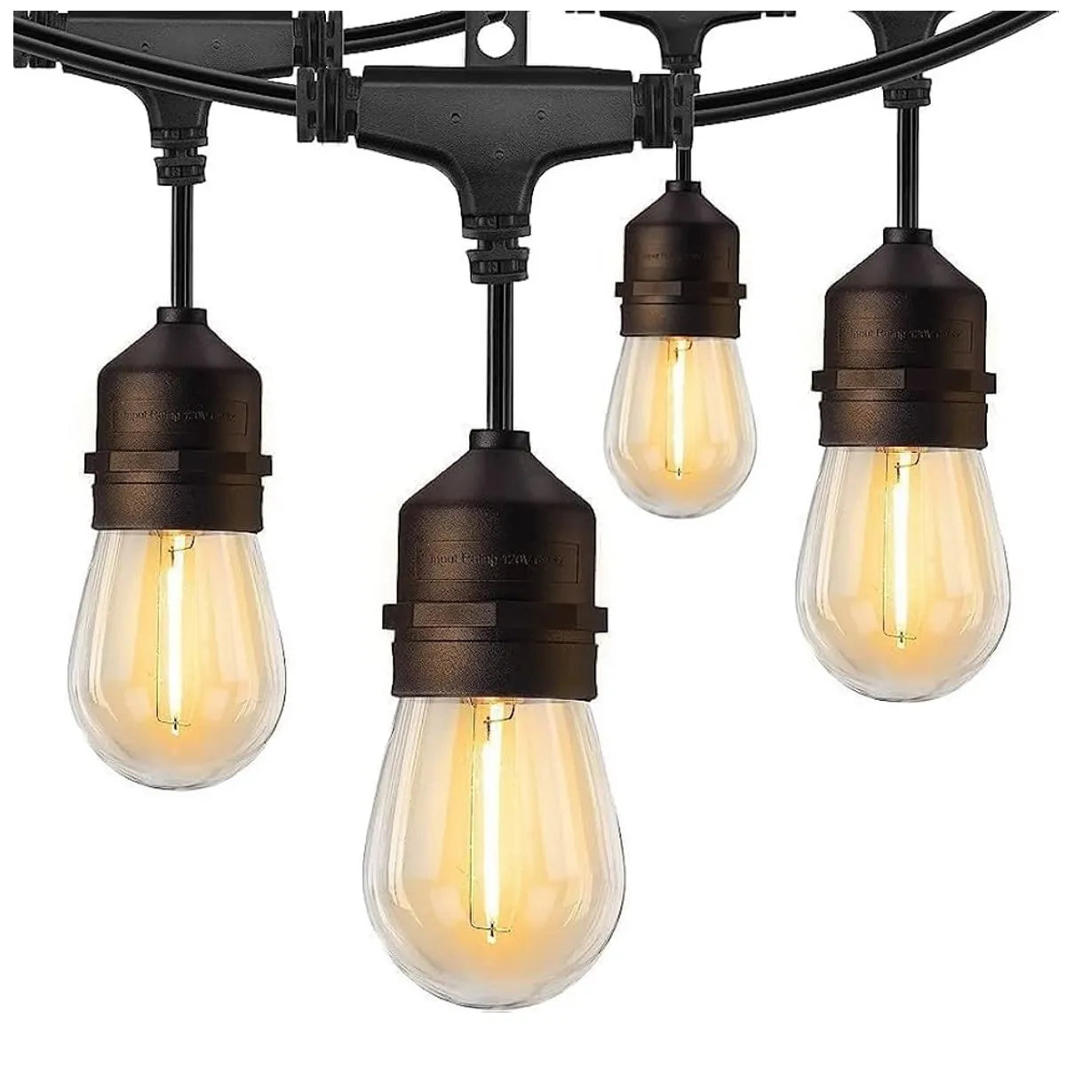 Guirnalda Led Vintage - 15 Metros 15 Focos - Jardin Fiestas - HCP094