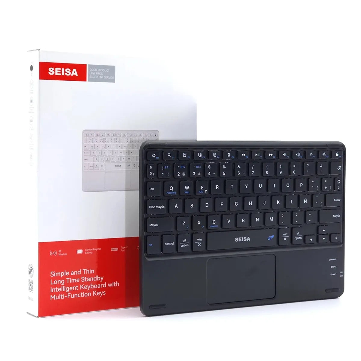 TECLADO INALÁMBRICO BLUETOOTH CON PANEL TÁCTIL - DN-H036