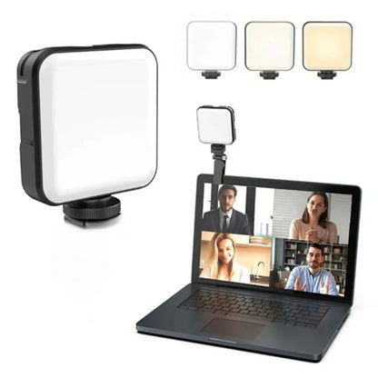 Rechargeable RGB LED Light with Clip for Cell Phone MOD AY-83