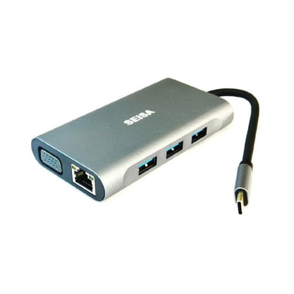 USB HUB Adapter Seisa TYPE C 7 IN 1 - MODEL: BYL-2111