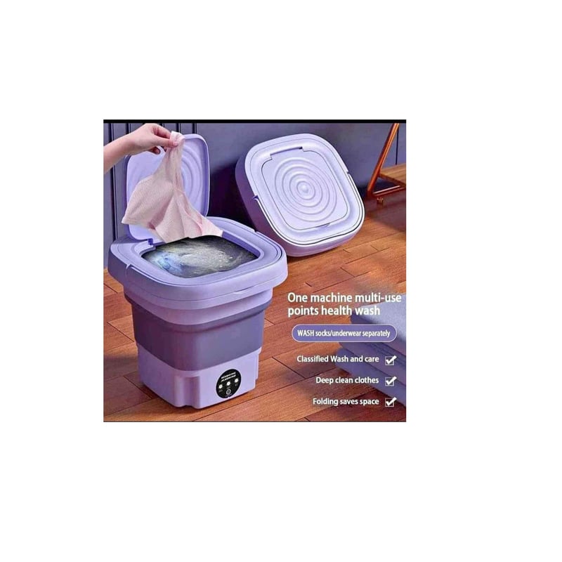MINI LAVADORA PLEGABLE PORTATIL