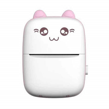 Mini Impresora  Portátil Térmica Bluetooth Recarga ROSADO - MOD: DYJ-C9