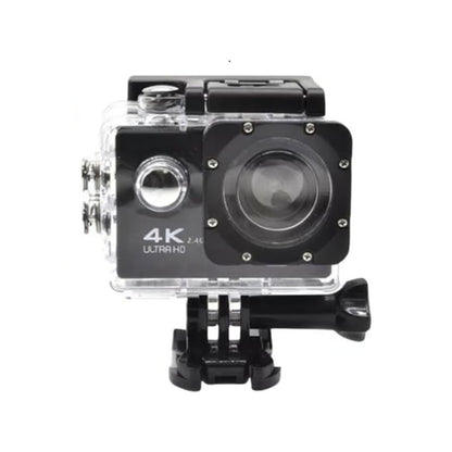 Cámara Deportiva de acción 4k 16 Mp Wifi Acuático Deportes Videos Color Negro MOD SQ-Y02