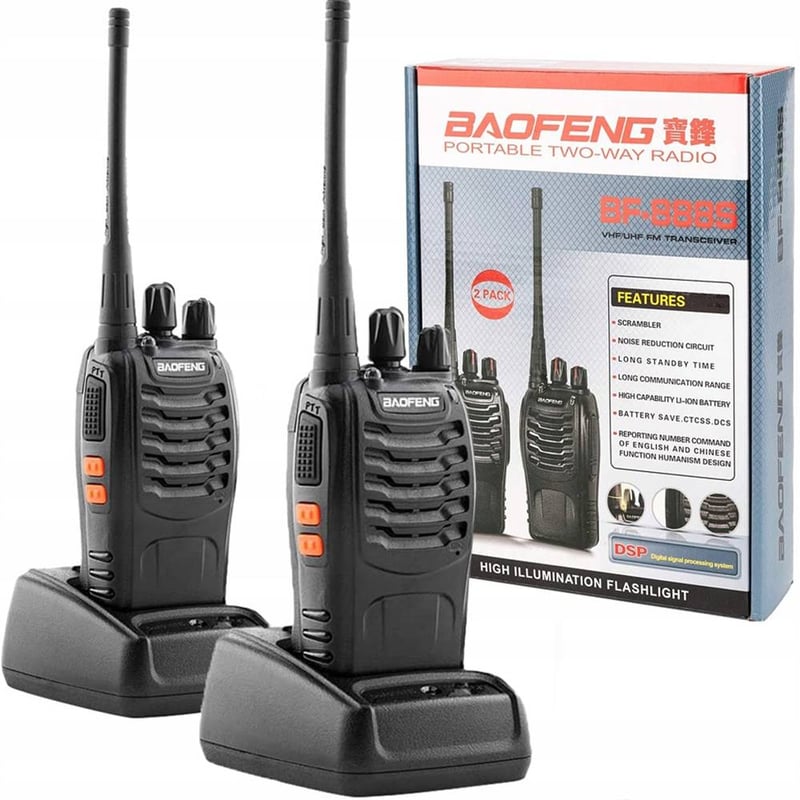 Kit de radios Walkie Talkie Baofeng BF888S Original