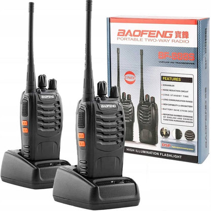 Kit de 2 radios Walkie Talkie Baofeng - MOD: BF-888S