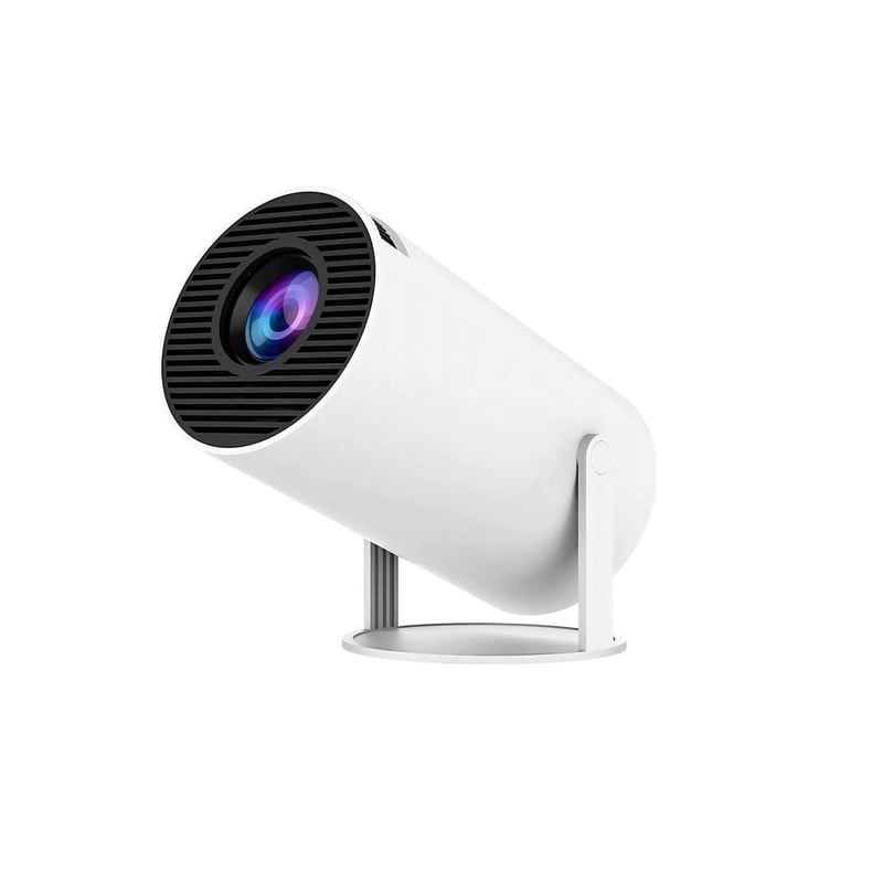 Portable Full HD Smart Wi-Fi Bluetooth Projector with Built-in Android - MOD: HY-300