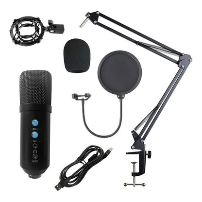 Kit de Microfono Condensador Profesional Usb - MOD: BM-858TZ