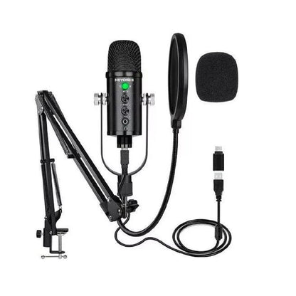 Condenser Microphone Kit for PC - Laptop - Cell Phone Plug and Play USB - MOD: BM-86TZ