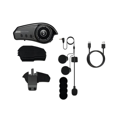 Audífonos  Luces RGB Tipo C bluetooth para casco de Moto MOD JYD-BT35