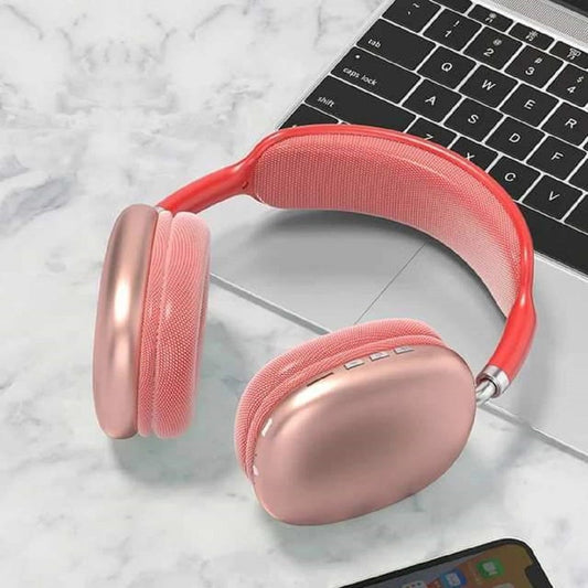 Audífonos Over Ear Bluetooth STN-01- Rojo