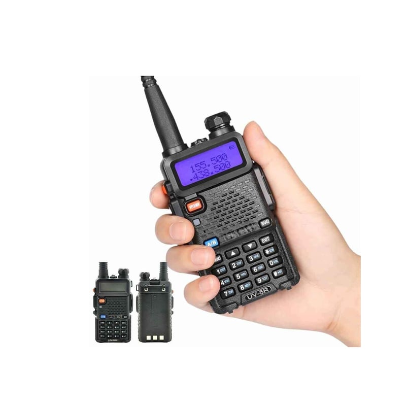 Par de radios Walkie Talkie seisa  Pórtatil con pantalla MOD ST- UV5R