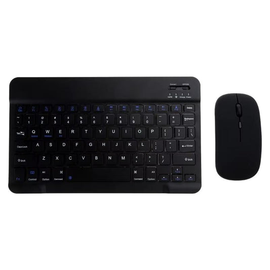 TECLADO MOUSE INALAMBRICO BLUETOOTH NEGRO - MOD: A2000