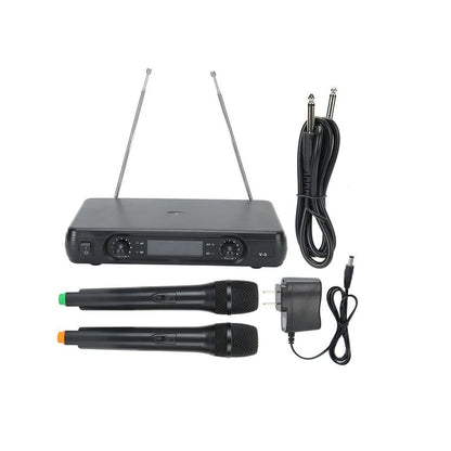 Micrófono Dual Inalámbrico Profesional De 2 Canales - MOD: XY-V2-P