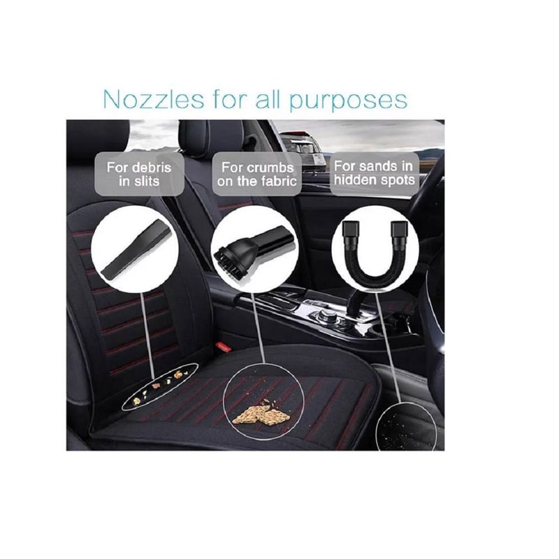 Aspiradora e Inflador 4 en1 para Auto Compresor Carsun 1859